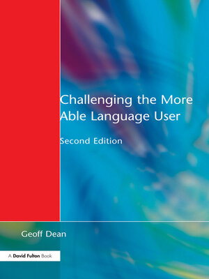 cover image of Challenging the More Able Language User